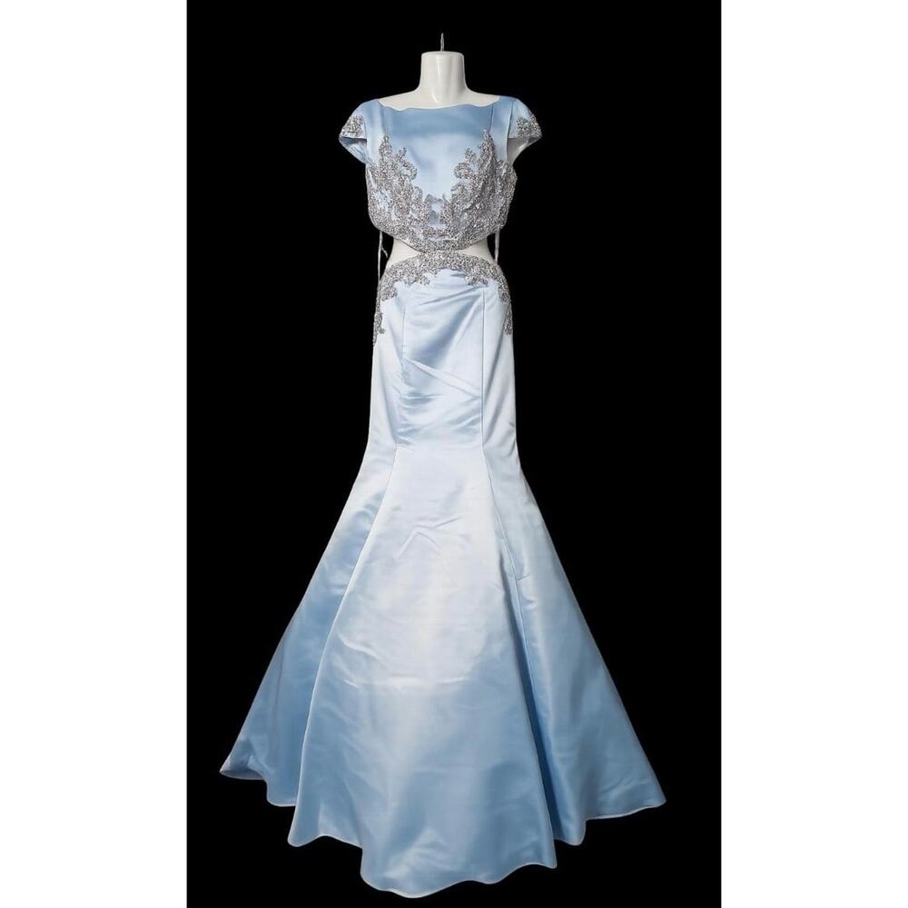 Angela & Alison Designer Prom Gown – Size 6  Originally 596.00